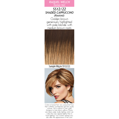  
Salon Inspired Color: SS12/22  SHADED CAPPUCCINO (Rooted)